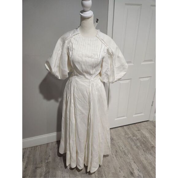 Aje revitalize Cutout Midi Dress Size 4 NWOT - Picture 8 of 11